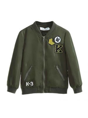 New Design Army Green Boys Sweater Zipper 810