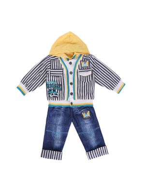 3PCS Autumn Yellow Boys Outfit Set Kid 18