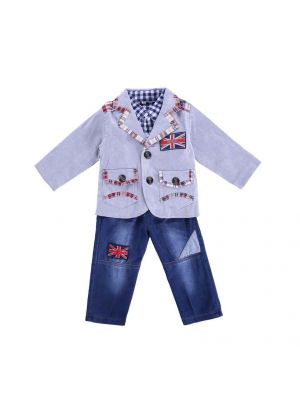 American Style  3PCS Boys Clothing Set 34