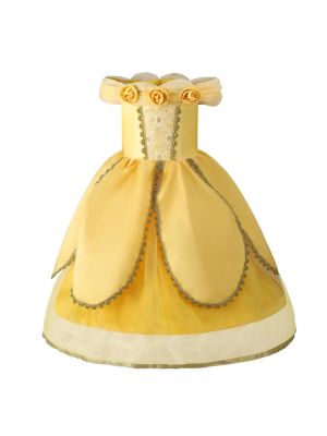 Belle Girl Birthday Party Cospay Dresses 