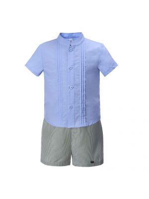 (ONLY 4Y 5Y 6Y 8Y Left) Blue Boy School Style Clothing Set