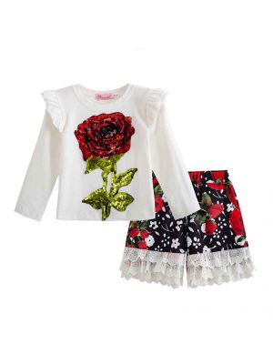 Kids Outfit Smart Casual Girls Clothes CS80813-77F