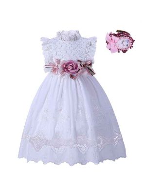 Christening White Flower Girl Dresses 1327