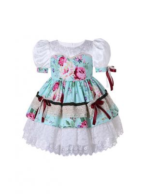 Easter Eid New Lace Cake Dress