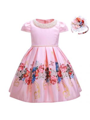 New Flower Girl Dress With Beading 1157