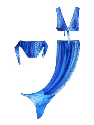 Baby Girls Mermaid Tail Swimming Suit 13