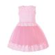 Light Pink Lace Dress Party Dress For Baby Girl