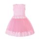 Light Pink Lace Dress Party Dress For Baby Girl