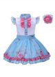 Flower Printed Kids Clothing Set-1348