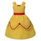 Yellow Layered Cosplay Halloween Dress G-CMGD0003-C2