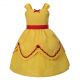 Yellow Layered Cosplay Halloween Dress G-CMGD0003-C2