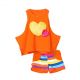 Baby Girl Clothing Set Orange Printed 19