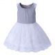 Summer Girl Princesses Gray Vest Lace Dress GD50309-24