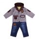 3PCS Boys Striped Clothing Set Kids  27