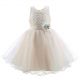 Boutique Apricot Girl Party Tulle Dress 5