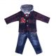 Autumn 3PCS Boys Clothing Set Letter Printed 17