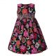 New Design  Red Girl Flower Pattern Dresses 1903