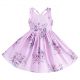 Baby Girl Summer Pink Flower Dresses 007