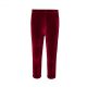 New Wine Red Girls Velvet Leggings PantsA172