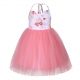 Girls Flower Kids Summer Backless  Dress A169