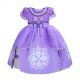 Purple Sofia Princess Cosplay Girl Dress 1302Z