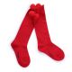 Girls Red Pom Pom Socks