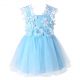 New Girl Blue Lace Tulle Princess Dress GD80905-28