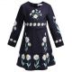 Girl Autumn Full Sleeve flower dress 717F