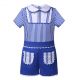 (ONLY 8Y Left) Blue Stripe Boy Clothing Set 