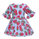 Sweet Kids Dress Girls With Strawberry Printed 6