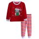 Kids Clothing Sets Unisex Red Cartoon Owl 