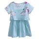 New Summer 2pcs Cartoon Print Clothing Set CS80715-2C
