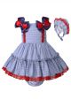 Summer Toddler Girl Stripe Clothing Set B185