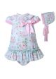 Baby Girl New Floral Festival Dress + Bloomers + Hat