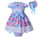 3pcs Boutique Summer Toddler Girl Flower Clothing Set 1311