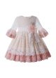 2021 New Chiffon Lace Princess Light Pink Dress for Spring & Summer