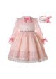 (12Y only)Summer Luxury Lantern Sleeve Lace Girls Dress