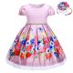 Latest Girl Flower Dress Pink Floral 1098