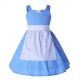 Blue Snow White Alice Cosplay Dress 2202