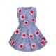 Rose Floral Sleeveless Princess Birthday Dress GD31115-35