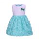 Sleeveless Patchwork Flowers Birthday Dresses For Girls GD50122-5
