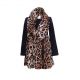 Latest Leopard Printed Girl Dress With Scarf GD80727-10F
