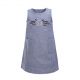 Grey Pocket Sleeveless Simple Pattern Casual Dress GD80801-02L