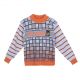 Orange Knitted Sweater Kids Winter Wear 04