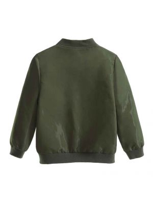 New Design Army Green Boys Sweater Zipper 810