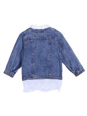 Spring Autumn Girl Long Sleeves Lace Coats  2