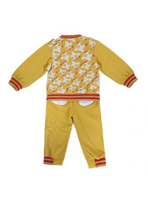 3PCS Autumn Yellow Boys Cotton Outfit 40
