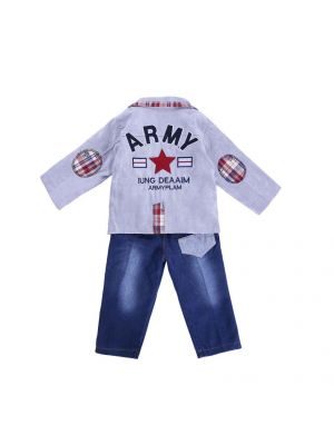 American Style  3PCS Boys Clothing Set 34