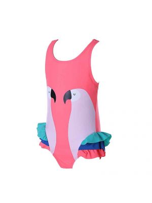 Baby Girl Swimsuit Flamingo Printed 2403