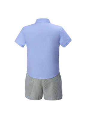 (ONLY 4Y 5Y 6Y 8Y Left) Blue Boy School Style Clothing Set